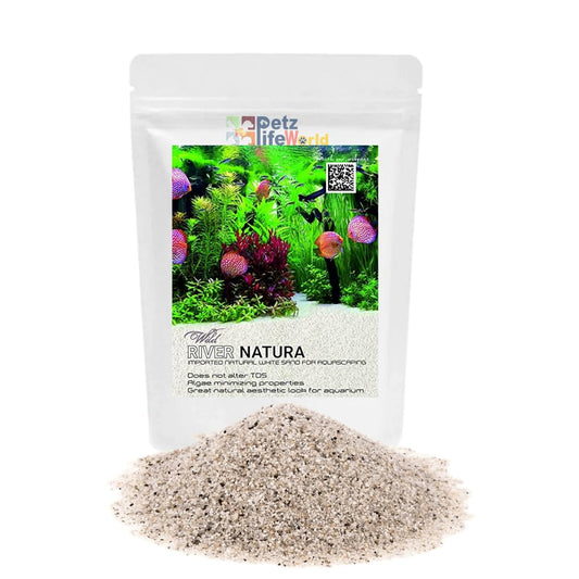 Aquatic Remedies River Natura Imported Natural White Sand for Aqua scaping