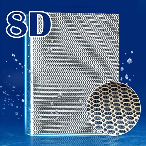 YEE Upgraded 8D Multi Layer Reusable Aquarium and Koi Pond Filter Media Sponge for Cyrstal Clear Water | No Clog | Washable | Long Lasting