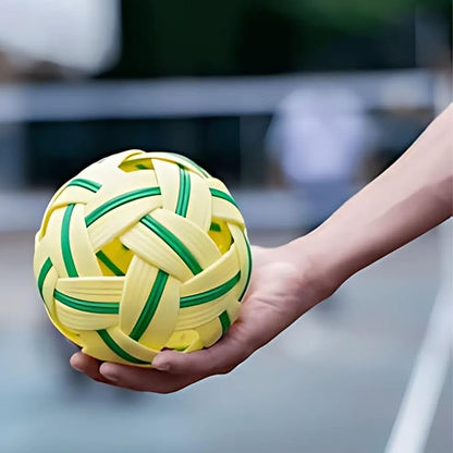 petzlifeworld Marathon MT-101 Sepak Takraw for Small Children | Lightweight Beginner Training Ball for Age 5-12 | Safe Durable Design for Indoor & Outdoor Play | Rattan-Style Plastic Ball