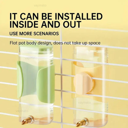 Petzlifeworld 280ml (Random Color) Automatic Bird Water Dispenser with Brass Nozzle