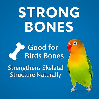 Birds Healthy Raise Breed Daily Natural Minerals Specially Soft Calcium Block, 50G (Pack of 2) for All Kind of Birds - All Life Stages by Petzlifeworld