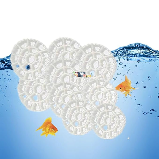 Petzlifeworld K5 Media, Moving Bed Biofilm Reactor (MBBR) Bio Filter Media