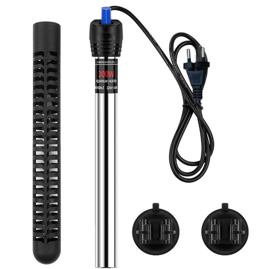 Petzlifeworld Stainless Steel Heater + Protective Cover Water Heater and Adjustable Temperature