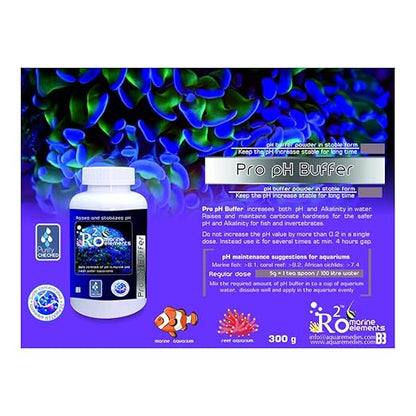 Aquatic Remedies R2O Pro Ph Buffer | Raise and Stabilize The Ph in Both Marine and Fresh Water Aquarium 300g