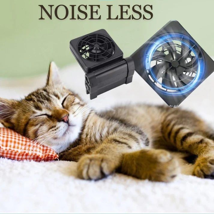 Petzlifeworld Single Head Fish Tank Cooling Fan 2 wind speed controlled