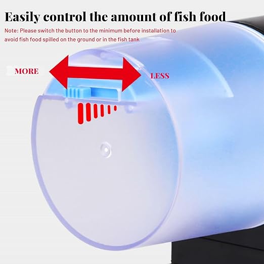 Sunsun Automatic Fish Feeder Intelligent Adjustable Timing (12Hrs and 24Hrs) (AK-01)