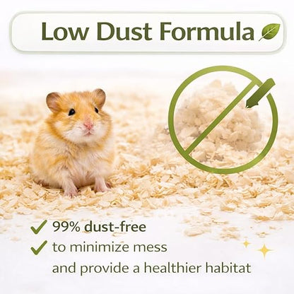 petzlifeworld Lavender Scented Small Pet Bedding 1KG | Soft & Highly Absorbent Wood Shavings | Low Dust Formula | Odor Control | Safe for Hamsters, Guinea Pigs, Rabbits & Other Small Animals