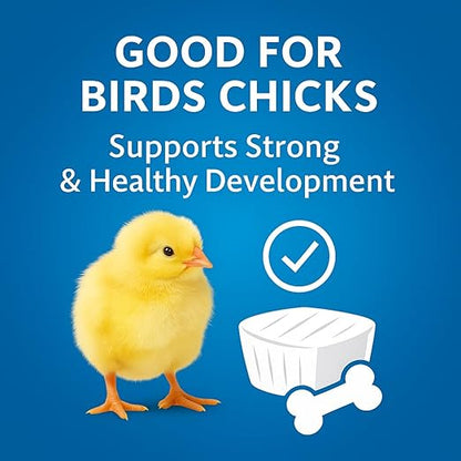 Birds Healthy Raise Breed Daily Natural Minerals Specially Soft Calcium Block, 50G (Pack of 2) for All Kind of Birds - All Life Stages by Petzlifeworld