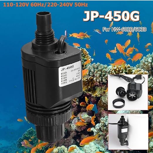 Sunsun JP-450G Aquarium Fish Tank Original Replacement Spare Water Pump For HW-603B, 602B Canister Filter