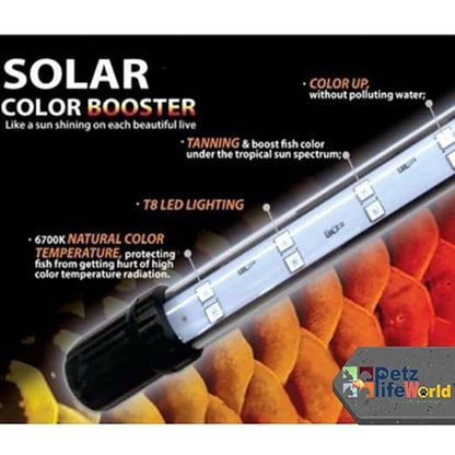 Neo Helios Solar Colour Booster Submersible LED Light for Aquarium Fish Tank | Enhance Fish Colour | High Brighness ST 260-26Cm | Suitable for 1 Feet Tank