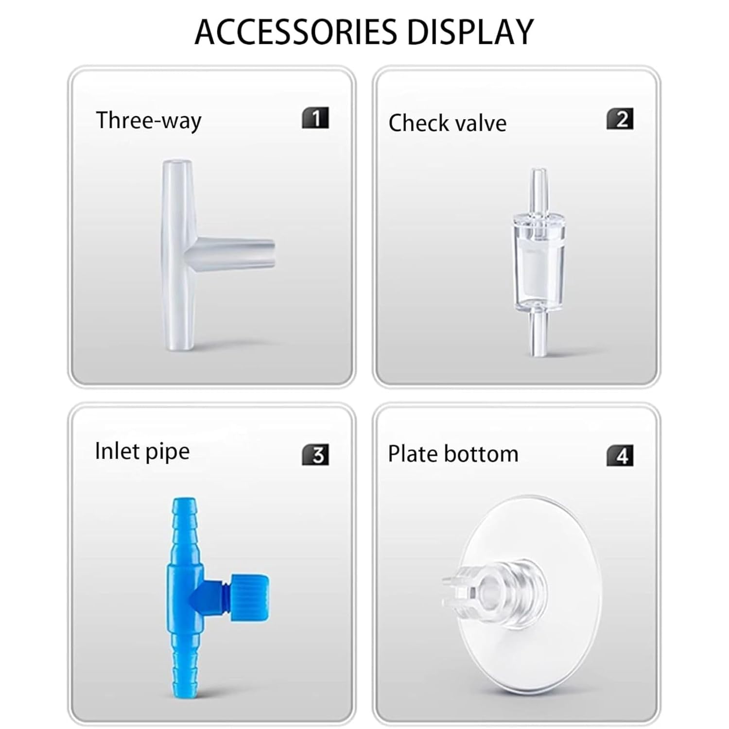 fish tank air accessories square Petzlifeworld Stainless Steel (Square) Aquarium Air Plate & Bubble Dif