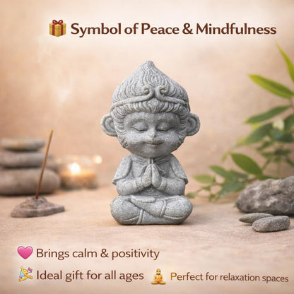 Petzlifeworld Mini Sun Wukong Meditation Statue – Cute Monkey King Resin Figurine for Aquarium, Garden, Desk, Zen Decor, Moss Pot & Fish Tank Decoration by Petzlifeworld