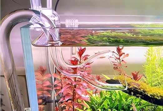 petzlifeworld  Aquarium Lily without surface skimmer Inflow Outflow Pipes Set for Aquarium Canister Filter - Aquarium Planted Tank Aquascaping