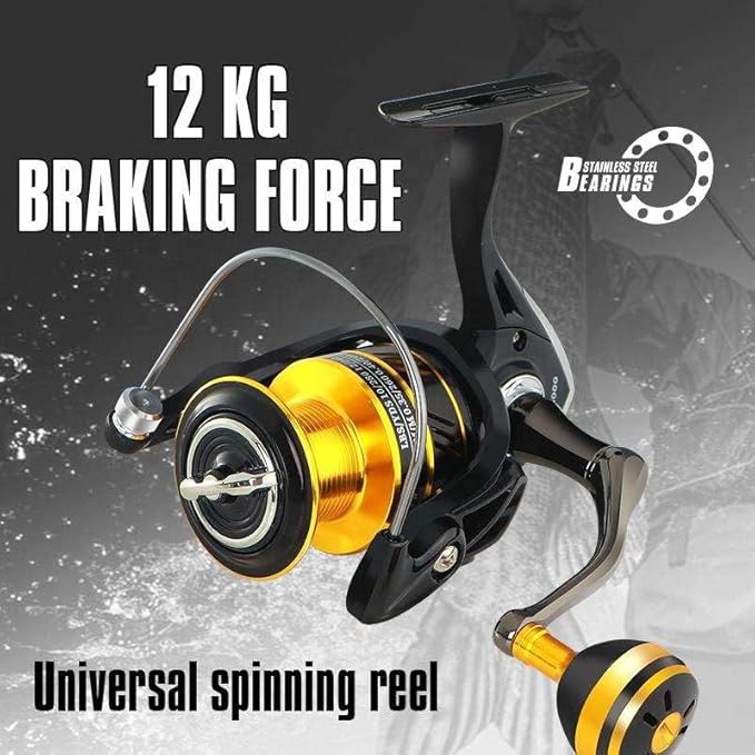 Petzlifeworld  ZP-500 High Speed Spinning Fishing Reel | Ultra Smooth Bearings | Lightweight Composite Body | Aluminum Spool | Freshwater & Saltwater Fishing Reel
