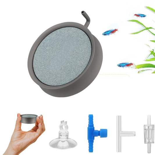 Petzlifeworld Stainless Steel (Round) Aquarium Air Plate & Bubble Diffuser