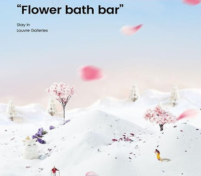 1Kg Dust-Free Hamster Bath Sand Natural Flower Scented Bathing Sand for Guinea Pig, Hamster and Other Small Animals by Pezlifeworld