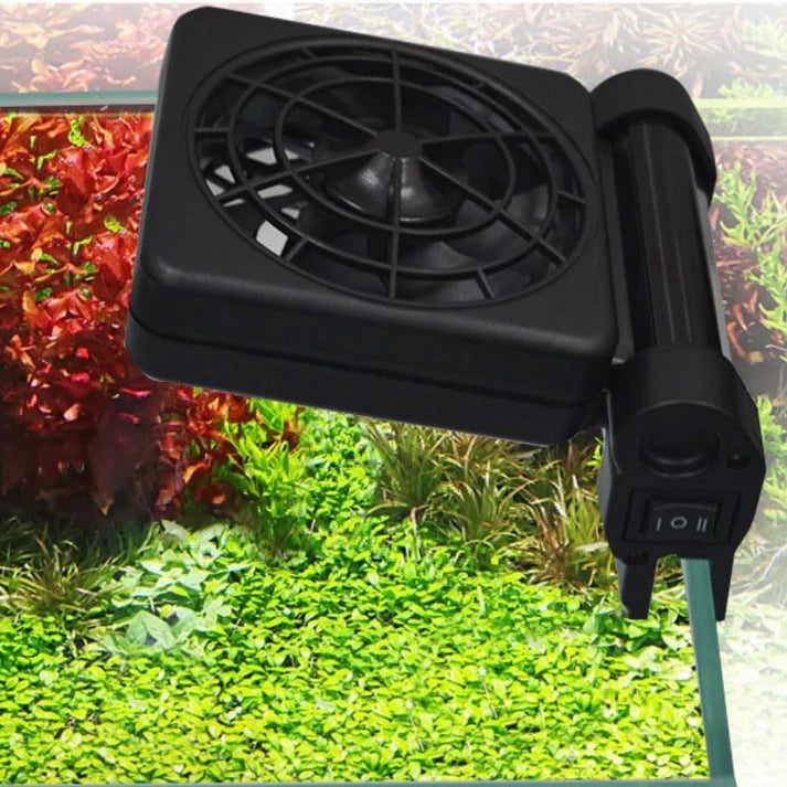 Petzlifeworld Single Head Fish Tank Cooling Fan 2 wind speed controlled