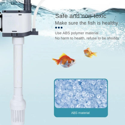 SOBO AQ Series Upgraded Version Aquarium White 3 in 1 Submersible Water Filter Pump Power Head