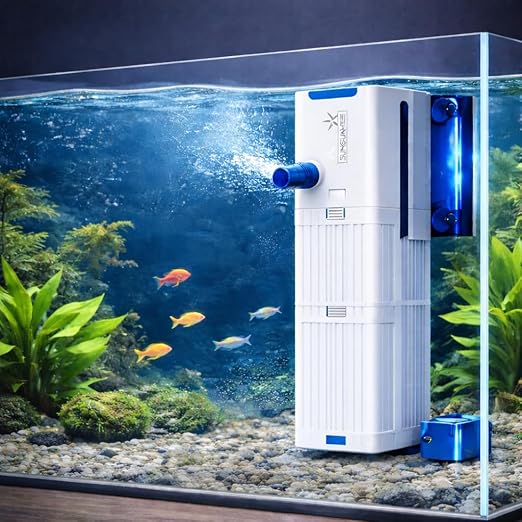 Sunsun YQP Series Internal Filter for Aquarium Fish Tank | Ultra Silent ~30dB | Multi-Layer Filtration | Low Power Consumption