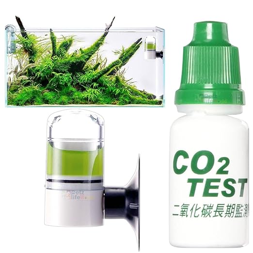 Petzlifeworld Co2 Acrylic (D-515) Drop Checker with 15ml Co2 Checker Solution | The Most Accurate Monitoring for Planted Tank Co2 Levels