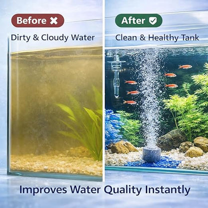 Petzlifeworld Biological Aquarium Filter Sponge Pad 100x13.5x3cm | Non-Toxic Bio Foam for Fish Tank | Improves Water Clarity | Reusable Filtration Media for Fresh & Saltwater Aquariums