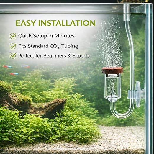 Aquapro Acrylic MicroBubbles Co2 Diffuser for Planted Aquarium
