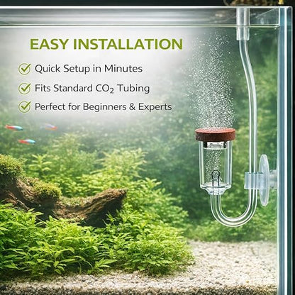 Aquapro Acrylic MicroBubbles Co2 Diffuser for Planted Aquarium