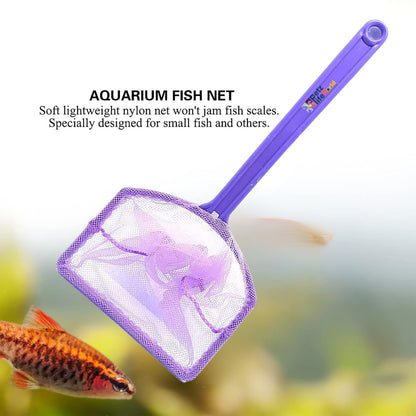 Petzlifeworld 6 Inch Purple (2 Pcs) Aquarium Fish Net, Soft Fine Nylon – PetzLifeWorld Petzlifeworld 6 Inch Purple (2 Pcs) Aquarium Fish Net, Soft Fine Nylon – PetzLifeWorld