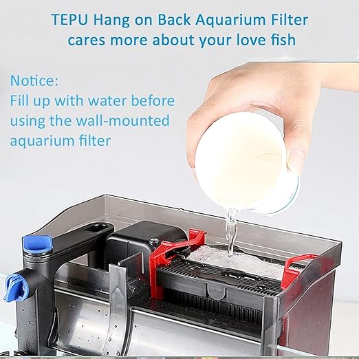 Sunsun Grech CBG Series UV Sterilizer Hang On Back Filter | Suitable for 75 Liters - 190 Liters Aquarium Tank (CBG-800)