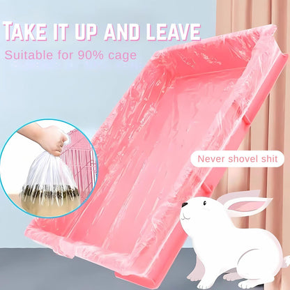 Petzlifeworld Stretchable Pet Cage Disposable Liners For Bunny, Guinea Pig, Hamster, Bird & Small Animals