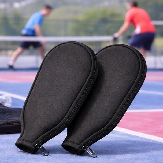 Petzlifeworld Pickleball Paddle Cover Neoprene, Universal Paddle Case with Zipper, Waterproof Protective Sleeve for Pickleball, Table Tennis & Beach Paddle, Lightweight Travel Storage Bag