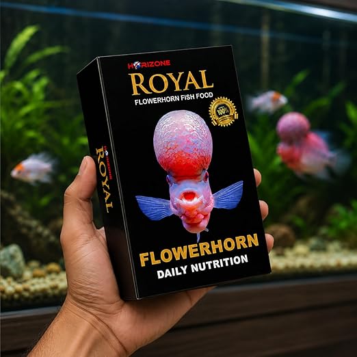 Horizone Royal Flowerhorn Daily Nutrition Fish Food, 100G