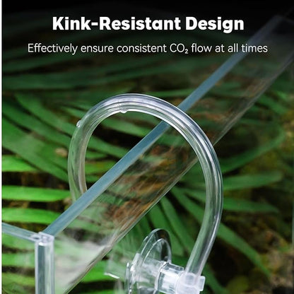petzlifeworld Premium High-Pressure CO2 Tube for Planted Aquarium Tank | Ideal for CO2 Cylinder & Air Pump | Durable, Flexible & Leak-Proof Hose for Aquascaping Systems