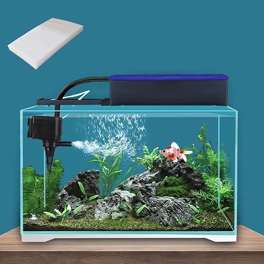 Sobo WP-780F | 10W | 800L/Hr | Suitable for 30cm - 42cm Tank Aquarium Top Filter with 1 Feet Sponge | Efficient Filtration for Clean & Clear Water Maintain