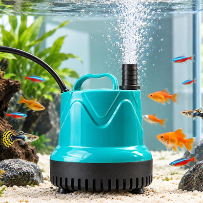 Petzlifeworld RS-4000R 40W Submersible Water Pump – 1500 L/H High Flow, 2.2M Max Lift for Aquarium, Pond & Fountain
