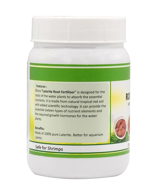SFLORA Laterite Root Base Nutrient Substrate, 250G - LATERITE ROOT FERTILIZER for Lush Planted Aquarium, Suitable for a 200L Planted Aquarium Fish Tank
