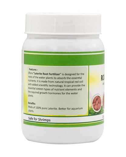 SFLORA Laterite Root Base Nutrient Substrate, 250G - LATERITE ROOT FERTILIZER for Lush Planted Aquarium, Suitable for a 200L Planted Aquarium Fish Tank