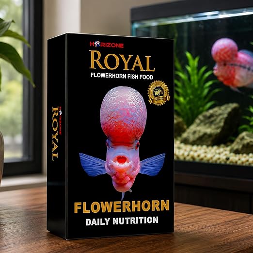 Horizone Royal Flowerhorn Daily Nutrition Fish Food, 100G
