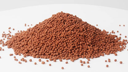 Petzlifeworld  (2MM) Aqua Clean Balls for Aquarium Gravel Brown Colour Aquarium Substrate