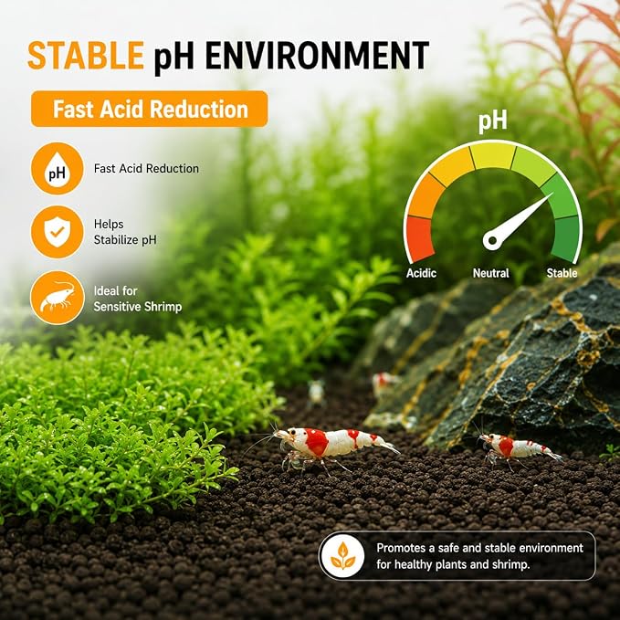 Petzlifeworld Petscope 9L Soil for Planted Aquariums & Crystal Shrimp Tanks | Specialized Synthetic Aquatic Plant Substrate | Quick Clean Water | Long Lasting Fertility | Durable Granule Structure