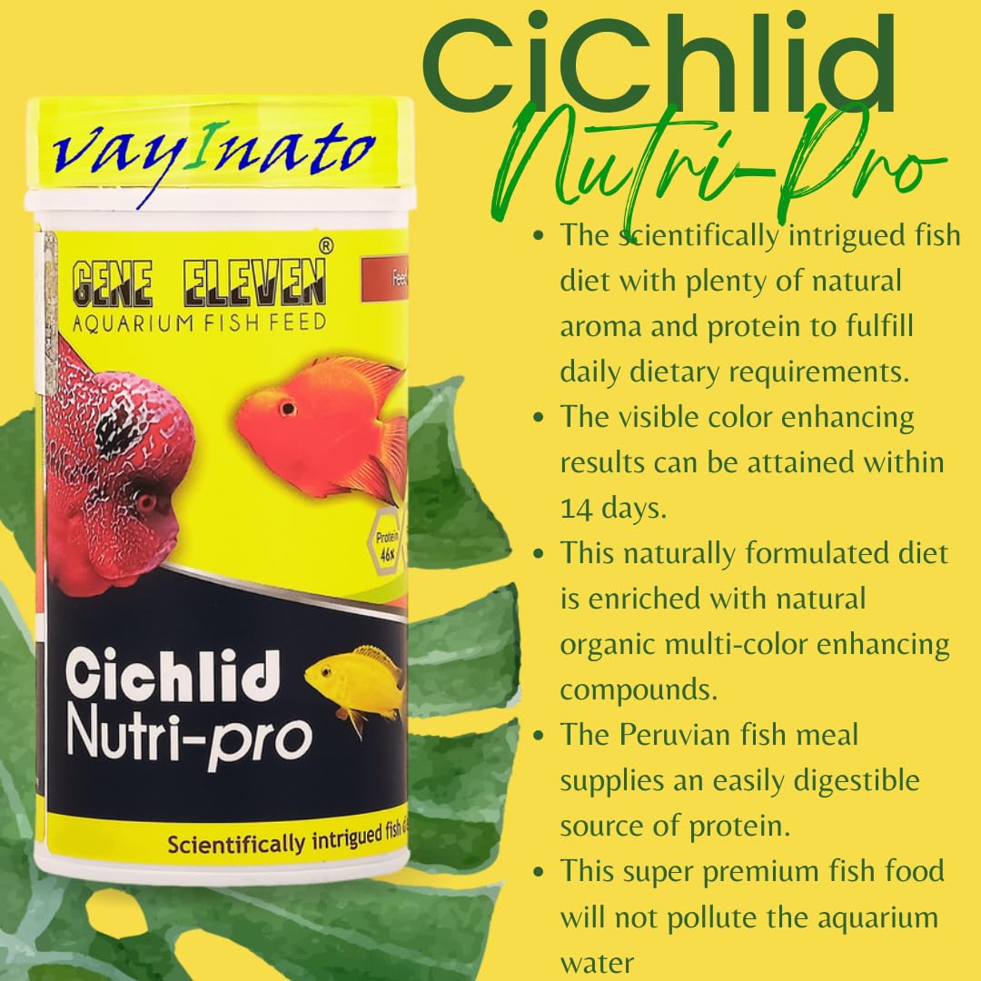 Aquatic Remedies Gene Eleven Cichild Nutri Pro, 100G