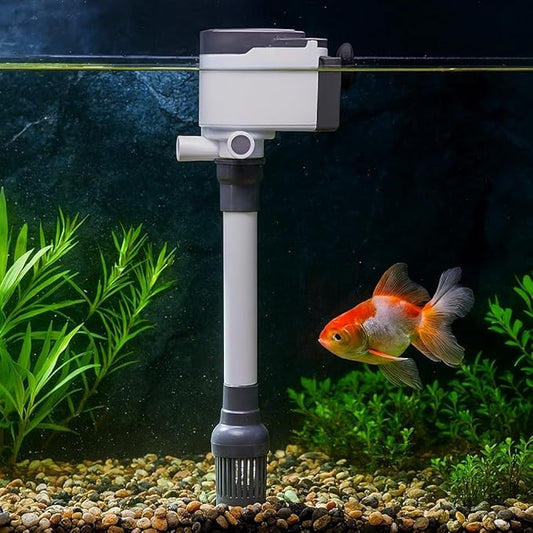 SOBO AQ Series Upgraded Version Aquarium White 3 in 1 Submersible Water Filter Pump Power Head