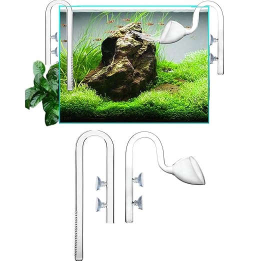 petzlifeworld  Aquarium Lily without surface skimmer Inflow Outflow Pipes Set for Aquarium Canister Filter - Aquarium Planted Tank Aquascaping