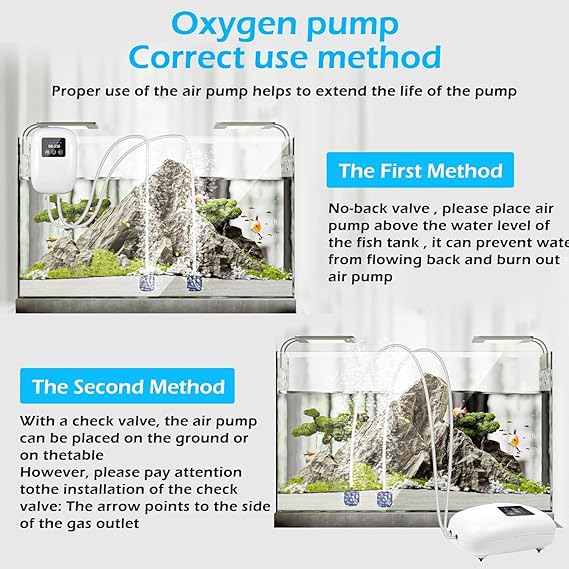 Sobo SB Series Aquarium Battery Air Pump, Rechargeable and Portable, Large Battery Capacity, for Aquariums, Outdoor Fishing and Power Cut (SB-238)