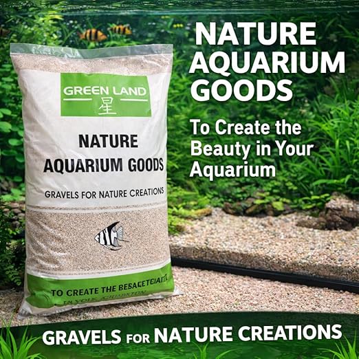 Petzlifeworld10Kg Nature Aquarium Goods – Natural Aquarium Gravel for Aquascaping | pH Neutral Substrate for Fish & Plants | Decorative Gravel for Freshwater Aquariums