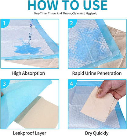 Petzlifeworld 20 Pcs Birds Disposable Liner Pad (45x33CM) – Super Absorbent Leak-Proof Training Pads for Birds