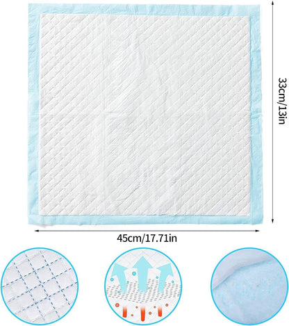Petzlifeworld 20 Pcs Birds Disposable Liner Pad (45x33CM) – Super Absorbent Leak-Proof Training Pads for Birds