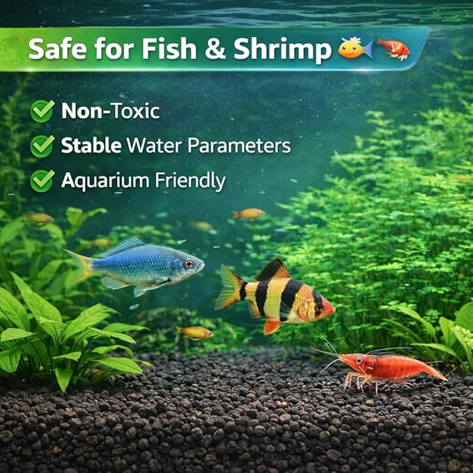 petzlifeworld Green Land 6KG Natural Aquarium Soil for Planted Tanks | Pure Natural Aquascaping Soil | Single Wash Technology | Safe for Fish & Shrimp | Nutrient-Rich Porous Substrate