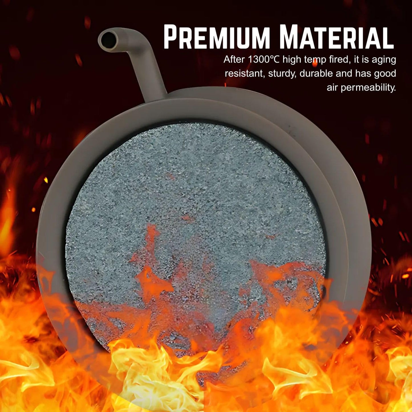 Petzlifeworld Stainless Steel (Round) Aquarium Air Plate & Bubble Diffuser