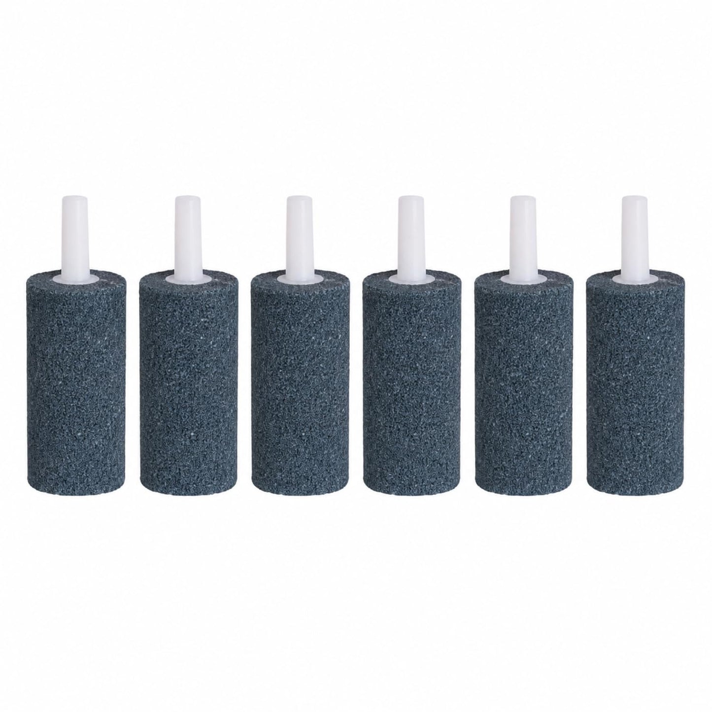 petzlifeworld 1.5 Inch Aquarium Air Stone Diffuser, Pack of 6 | Fine Bubble Oxygen Aerator Stone with Air Tube Connector | Bubble Stone for Fish Tank, Aquarium & Hydroponics